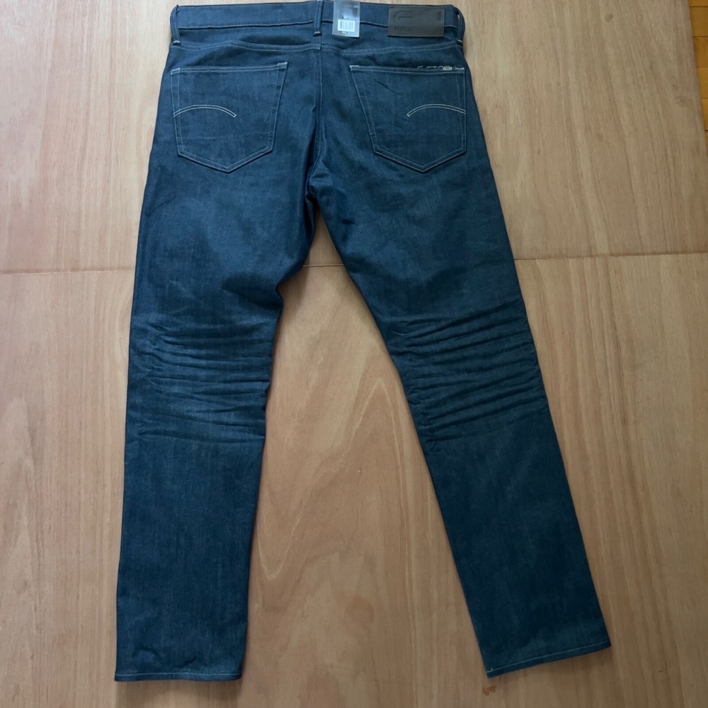 NWT G-STAR RAW‎ 3301 men's jeans size 36X32 straight tapered button fly - Picture 3 of 5